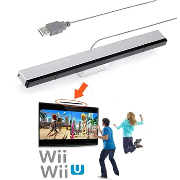 Сенсорная Панель USB Замена Инфракрасного Телевизионного Луча Проводной Пульт Дистанционного Управления Сенсорная Панель Приемник Индуктор Аксессуары для игровой Консоли Wii/Wii U
