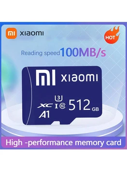 XIAOMI Micro SD Карта SD/TF 100 МБ/с./С. Карта памяти Flash A1 Высокоскоростная 2 ТБ 1 ТБ 128 Гб 256 ГБ Cartao De Memoria Для телефона/Камеры